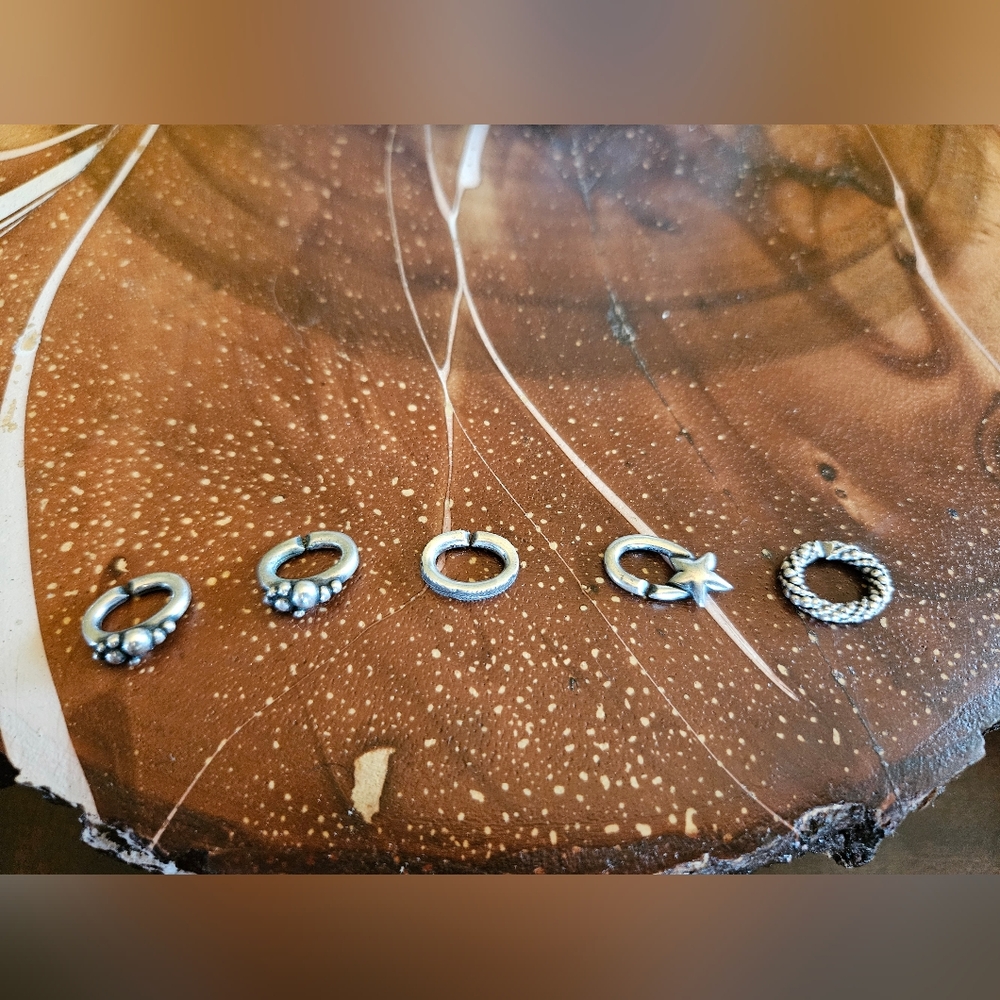 Set Of 5 X By Trollbeads Single Link
